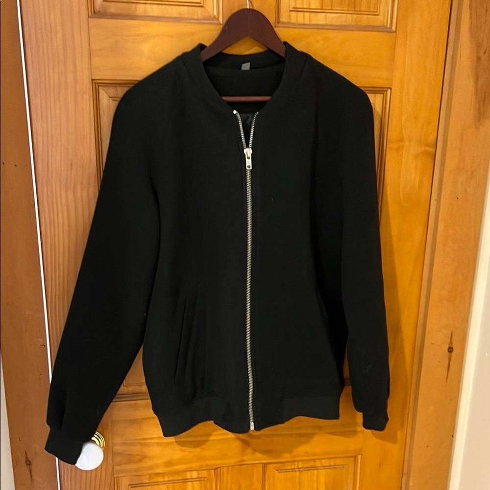 ASOS Black Bomber Jacket